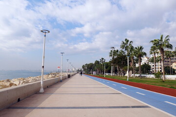 Obraz premium Mersin city in Turkey. A city on the shores of the Mediterranean Sea in Turkey