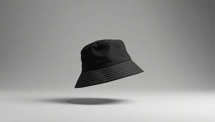 Oversized headgear mockup in blank canvas style suitable for product display, 3d rendering, no gravity, isolated,