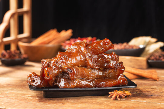 A plate of delicious beef tendon