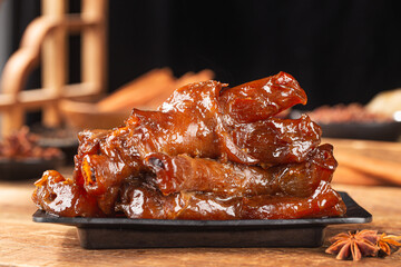 A plate of delicious beef tendon