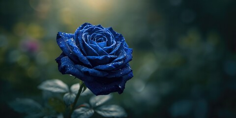 Dark blue rose cultivar, used as a decorative textile or wallpaper backdrop
