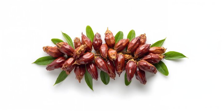 Fresh tamarind pod with textured surface, suitable for food preparation and recipe development