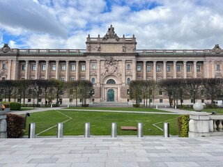 Riksdagshuset in Stockholm, Sweden, Northern Europe