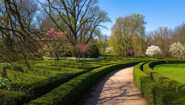 Boskovice park featuring natural greenery and walking paths, emphasizing urban outdoor leisure