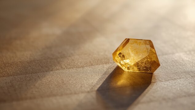 Passara, Sri Lanka, natural yellow sapphire crystal, raw gemstone for jewelry or mineral display