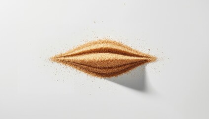 Sand pattern on white background, serving as a backdrop for editorial headers and graphic layouts