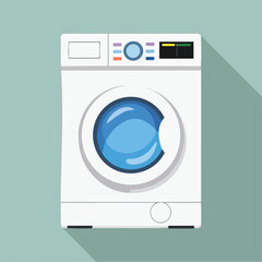 washer flat vector illustration icon