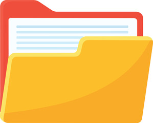 file tool flat vector illustration icon