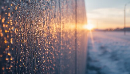 Sunlit metal wall with visible rust and weathering, ideal for industrial or architectural backdrop design