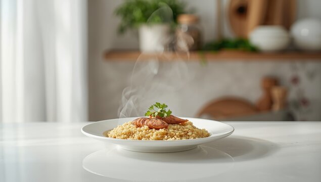 Turkish anchovy pilaf featuring seasoned rice and fresh hamsi, highlighting seafood freshness, Black Sea regional dish, World Seafood Day