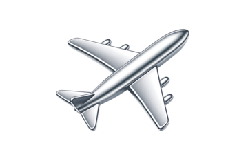 "Modern Vector Airplane Illustration for Transportation and Tourism"