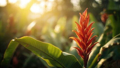 Close-up of a banana flower highlighting its role as a high-fiber vegetable in healthy diets