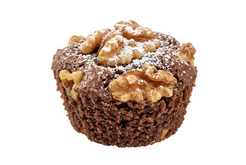 Mini-Brownie mit Waln&uuml;ssen