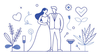 A beautifully illustrated sketchbook labeled Save the Date, perfect for organizing important dates and events..eps