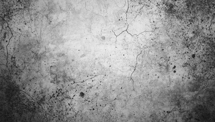 Monochrome grunge surface with dust, stains, and cracks serving as a UI backdrop, Earth Day