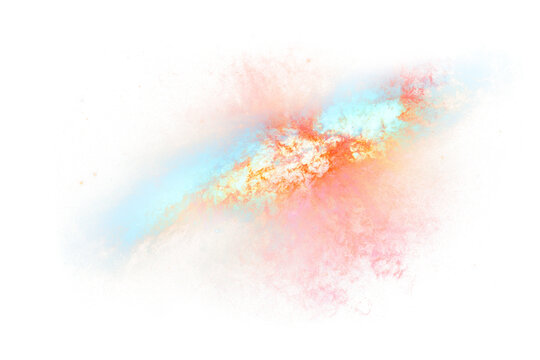 Hubble supernova png sticker, galaxy aesthetic, transparent background