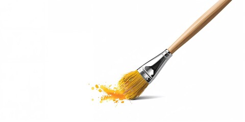 Close-up of textured brush strokes on a white surface, suitable for layout backgrounds, highlighting artistic detail