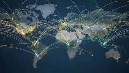 国際協力ネットワークの象徴図