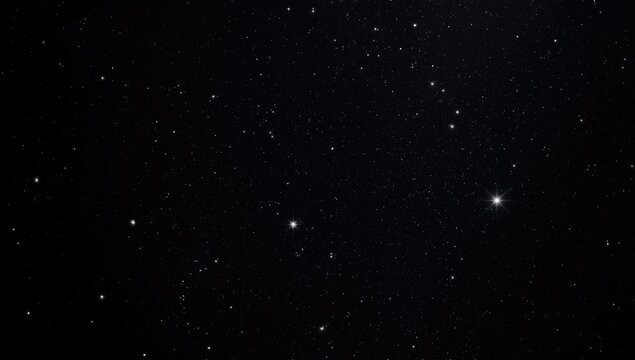 Black background with scattered stars for visual or UI backdrop applications
