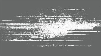 Distressed grey and white horizontal lines and textures create a vintage, grunge aesthetic, suggesting a worn or damaged surface with a raw, industrial feel