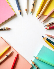  Bright and clean desk concept