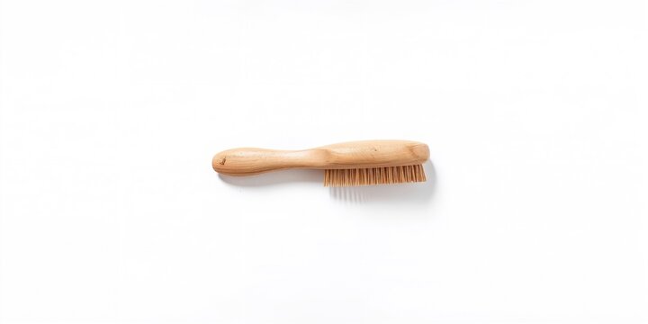 Wooden cushion hair brush, designed for gentle detangling and hair care