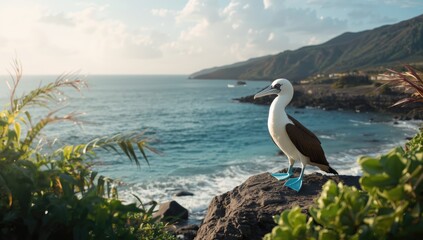 Galapagos Islands scenery, emphasizing diverse endemic species for conservation efforts
