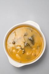 Delicious white beans soup