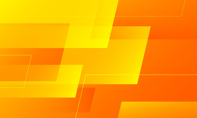 Abstract orange futuristic background. Vector illustration