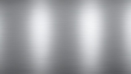 Metallic aluminium silver surface in landscape format serving as a backdrop for editorial headers or UI elements