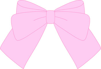 pink ribbon bow
