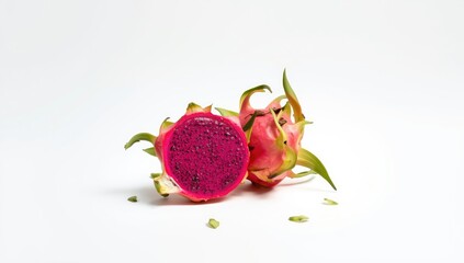 Single fruit on plain background, suitable for health and wellness product design