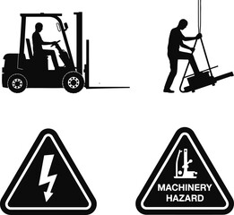 Industrial Safety Warning Signs