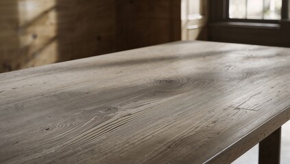 Natural gray dining table surface suitable for background layouts and editorial headers, emphasizing neutral textures