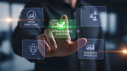 Business Technology and Finance Concept