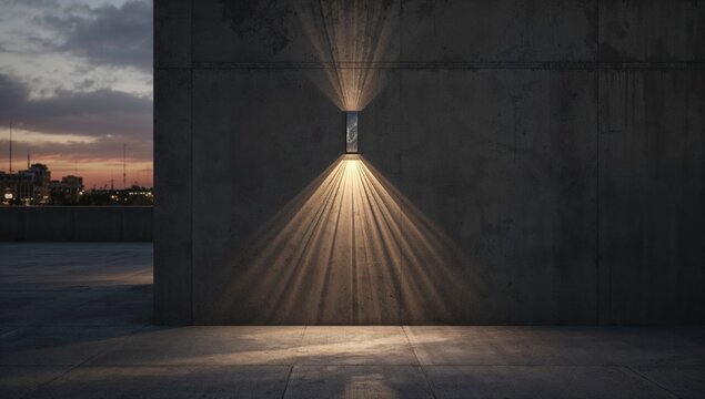 The geometric pattern of the light, useful as a background or layout element in digital interfaces - Powered by Adobe