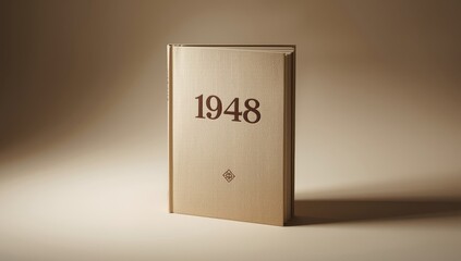 1948 yearbook cover featuring classic typography and layout, mid-20th-century print style, World Malaria Day