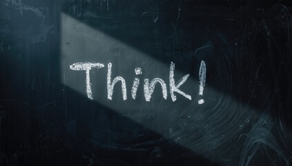 Blackboard featuring white chalk writing, serving as a background for textual content in classroom or seminar settings, World Chalk Awareness Day