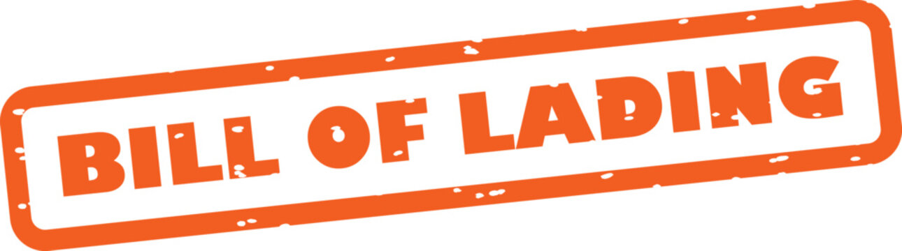 Bill of lading stamp seal logo