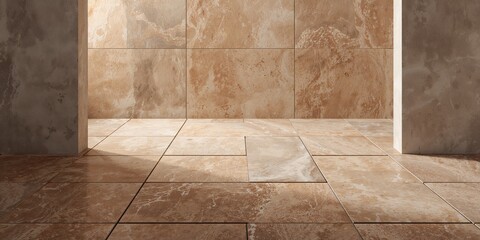 Slate natural stone tile, seamless surface optimized for interior surface applications, Earth Day