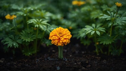 Calendula officinalis with colorful blossoms, enhancing garden aesthetics and edible preparations, seasonal flowering, World Environment Day