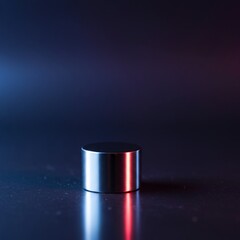 Ultra clear, shiny metallic surface background offering perfect, smooth reflection possibilities. Minimalist design for templates and displays, shiny, glossy, light