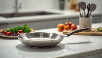 Aluminum cookware with non-stick coating, surface cleaning for safety and hygiene