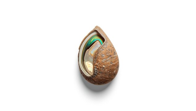 Marine gastropod mollusc seashells with polished interior and textured exterior, suitable for jewelry making, World Seashell Day