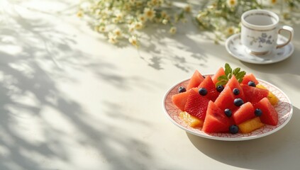 A vibrant plate of food highlighting nutrient-dense ingredients for healthy eating