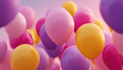 Colorful Balloons for Party Decorations and Celebrations