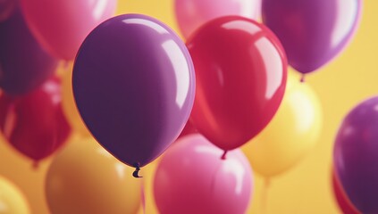 Colorful Balloons for Party Decorations and Celebrations