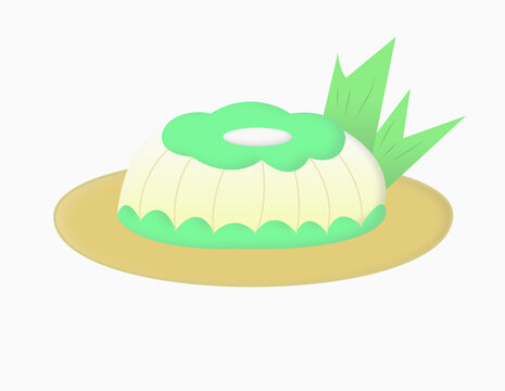 Refreshing Dessert Delights: An appealing dessert, with its vivid colors and elegant design, rests alluringly on a plate, promising a refreshing experience.