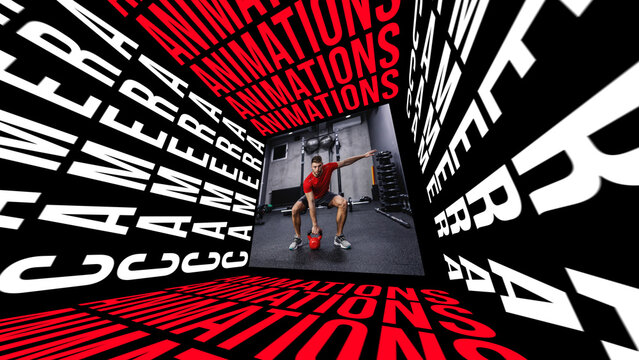 Titles Animated Display Square 3