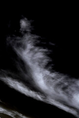 Monochrome Clouds In Black And White